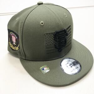 Adjustable New Era SF Giants Armed Forces Salute Hat - 9Twenty